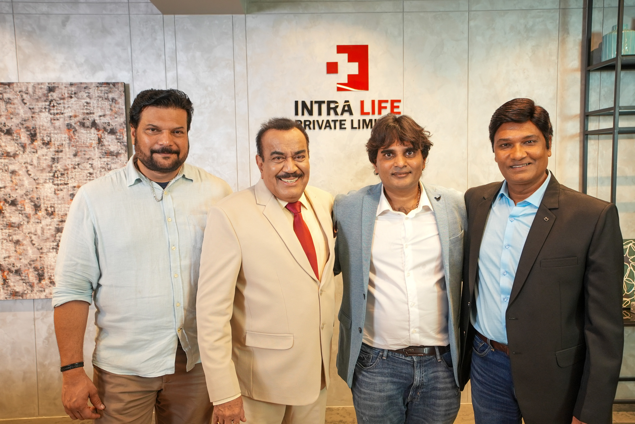 16th aug 2024: Intra Life Welcomes the Legendary Trio: Shivaji Satam, Dayanand Shetty, and Aditya Srivastava!