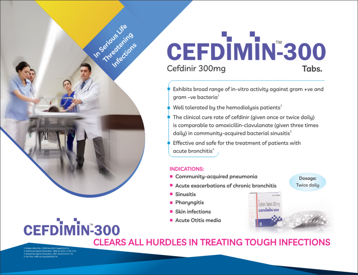 CEFDIMIN 300 - Cefdinir 300mg | Intralife Pharmaceuticals - thumbnail 2