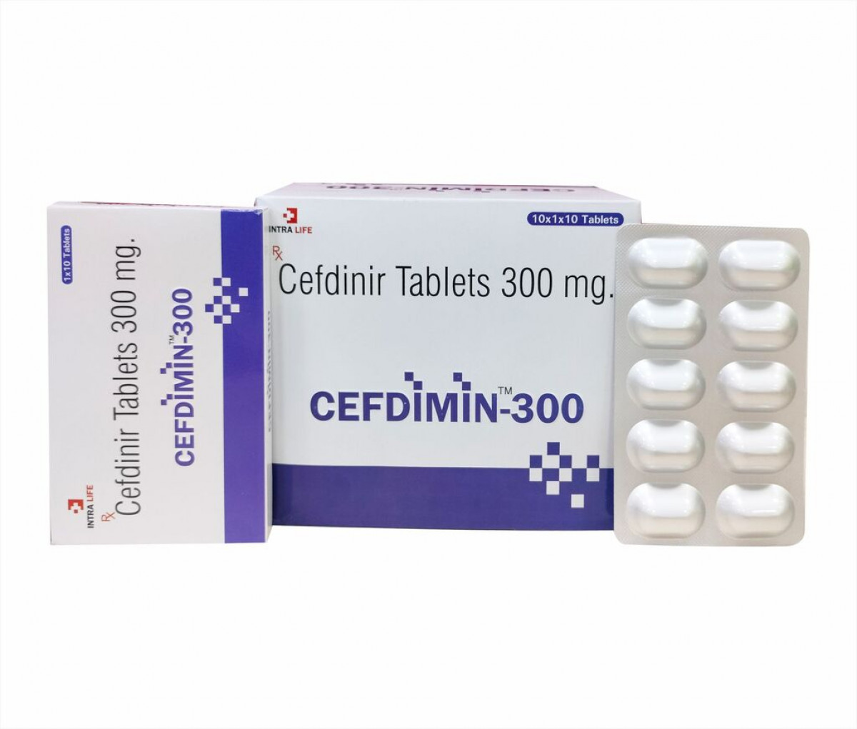 CEFDIMIN 300 - Cefdinir 300mg | Intralife Pharmaceuticals