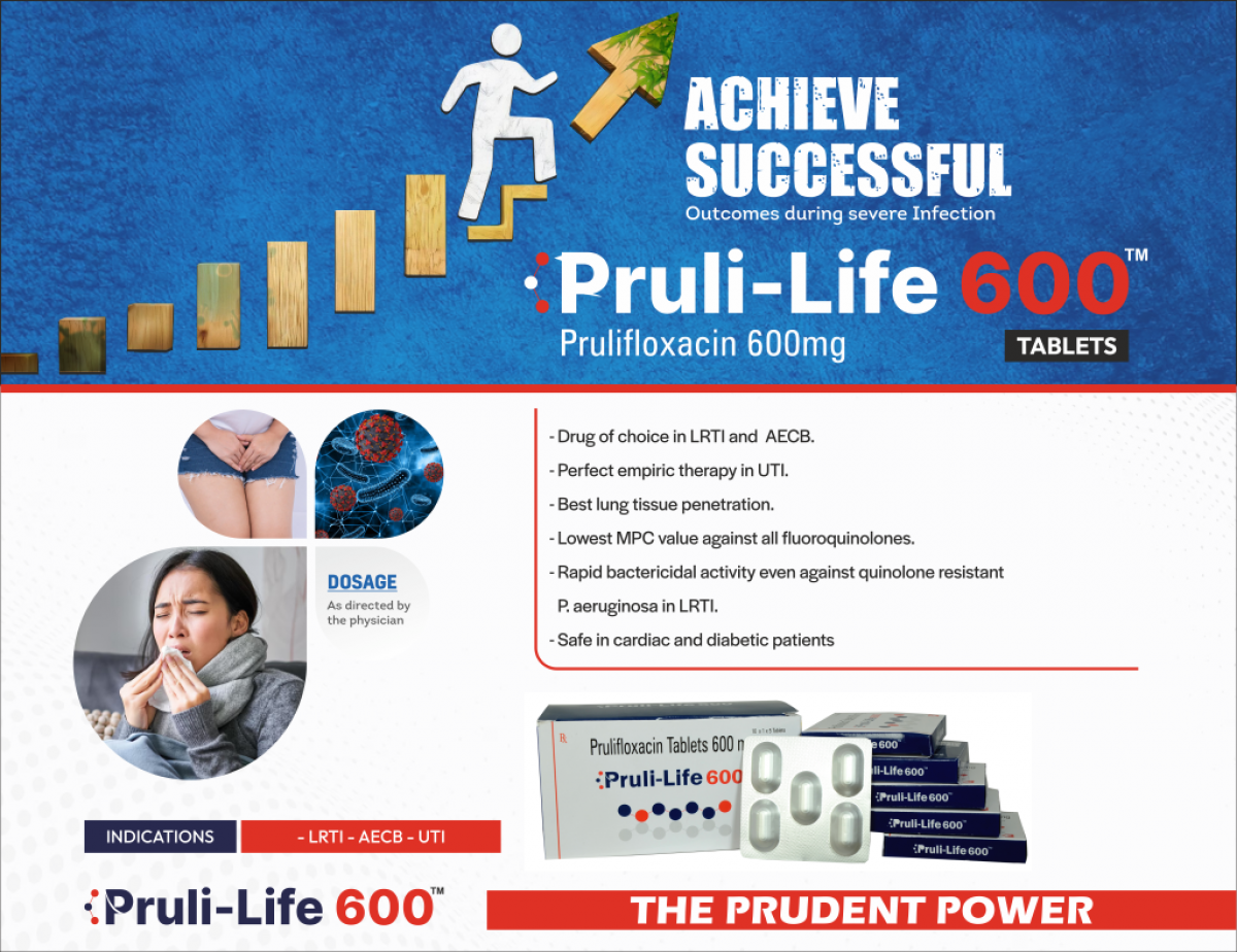 PRULI-LIFE 600 - Prulifloxacin 600mg | Intralife Pharmaceuticals - thumbnail 2