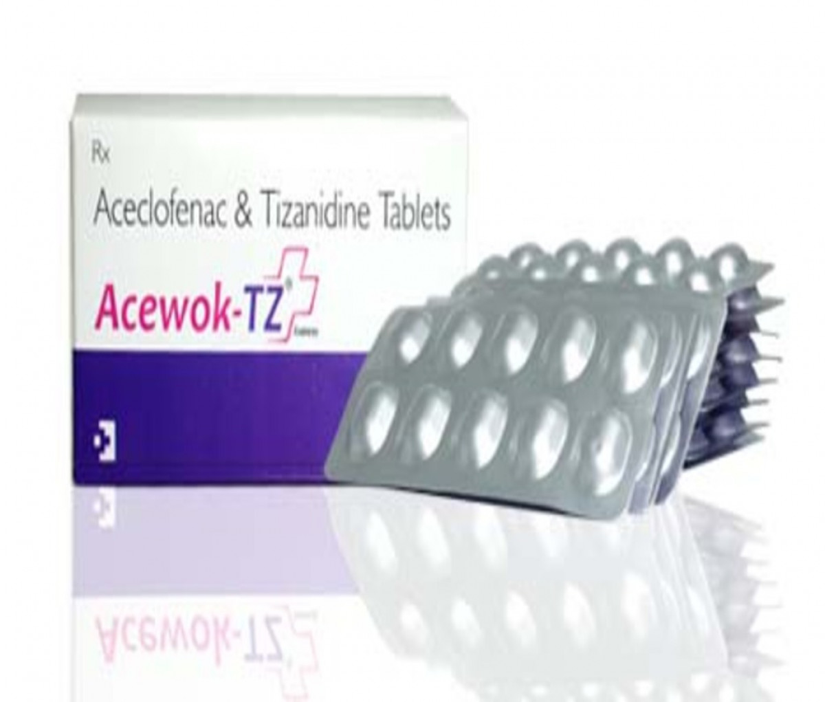 ACEWOK-TZ - Aceclofenac 100mg +Tizanidine 2mg | Intralife Pharmaceuticals