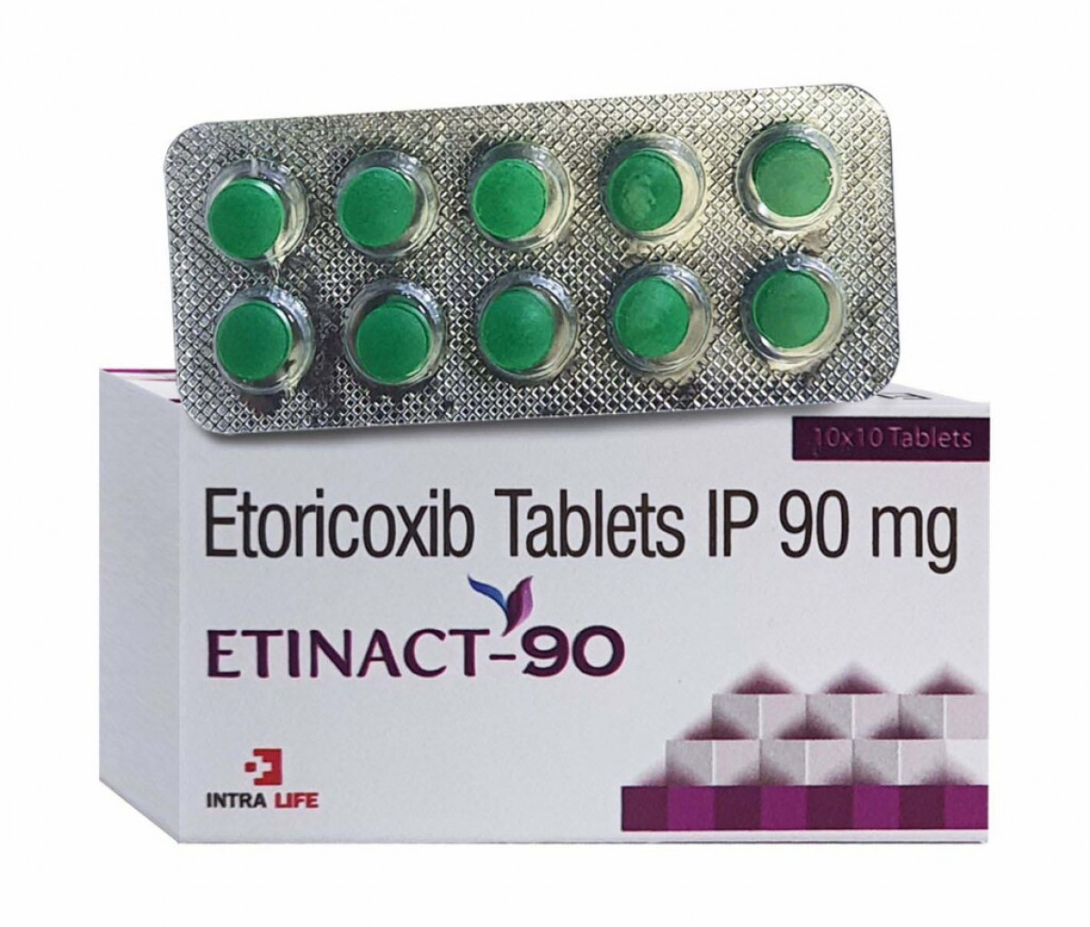ETINACT-90 - Etoricoxib 90mg | Intralife Pharmaceuticals