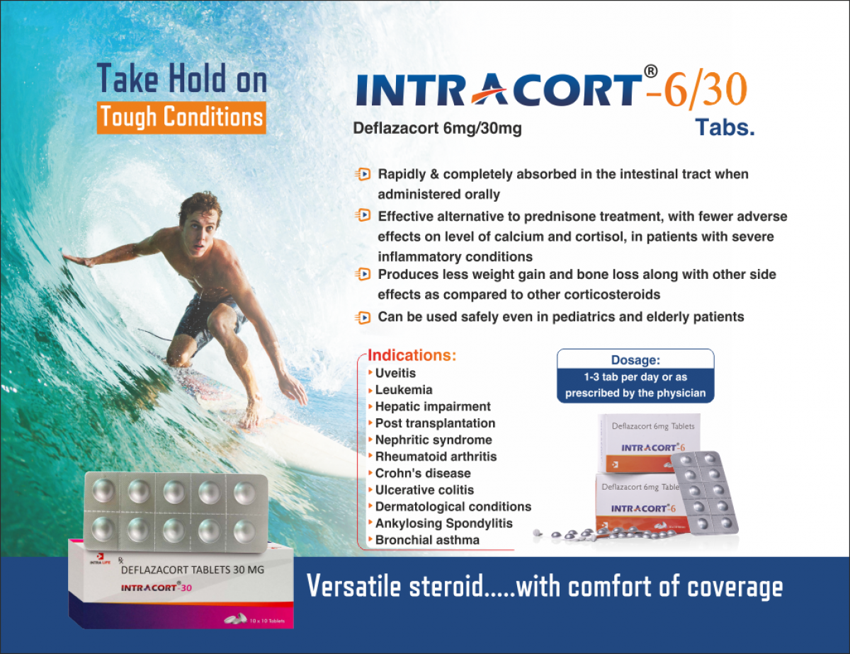 INTRACORT-30 - Deflazacort 30mg | Intralife Pharmaceuticals - thumbnail 2