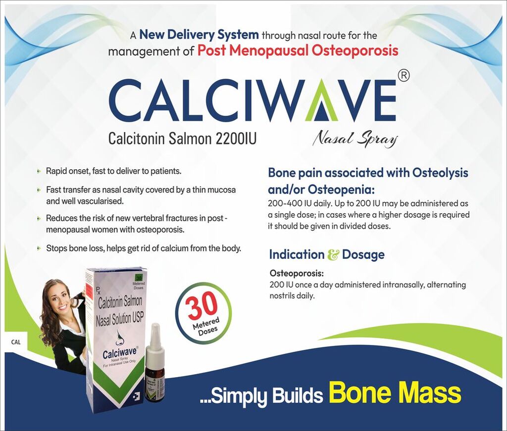 CALCIWAVE NASAL SPRAY - CALCIWAVE NASAL SPRAY | Intralife Pharmaceuticals - thumbnail 2