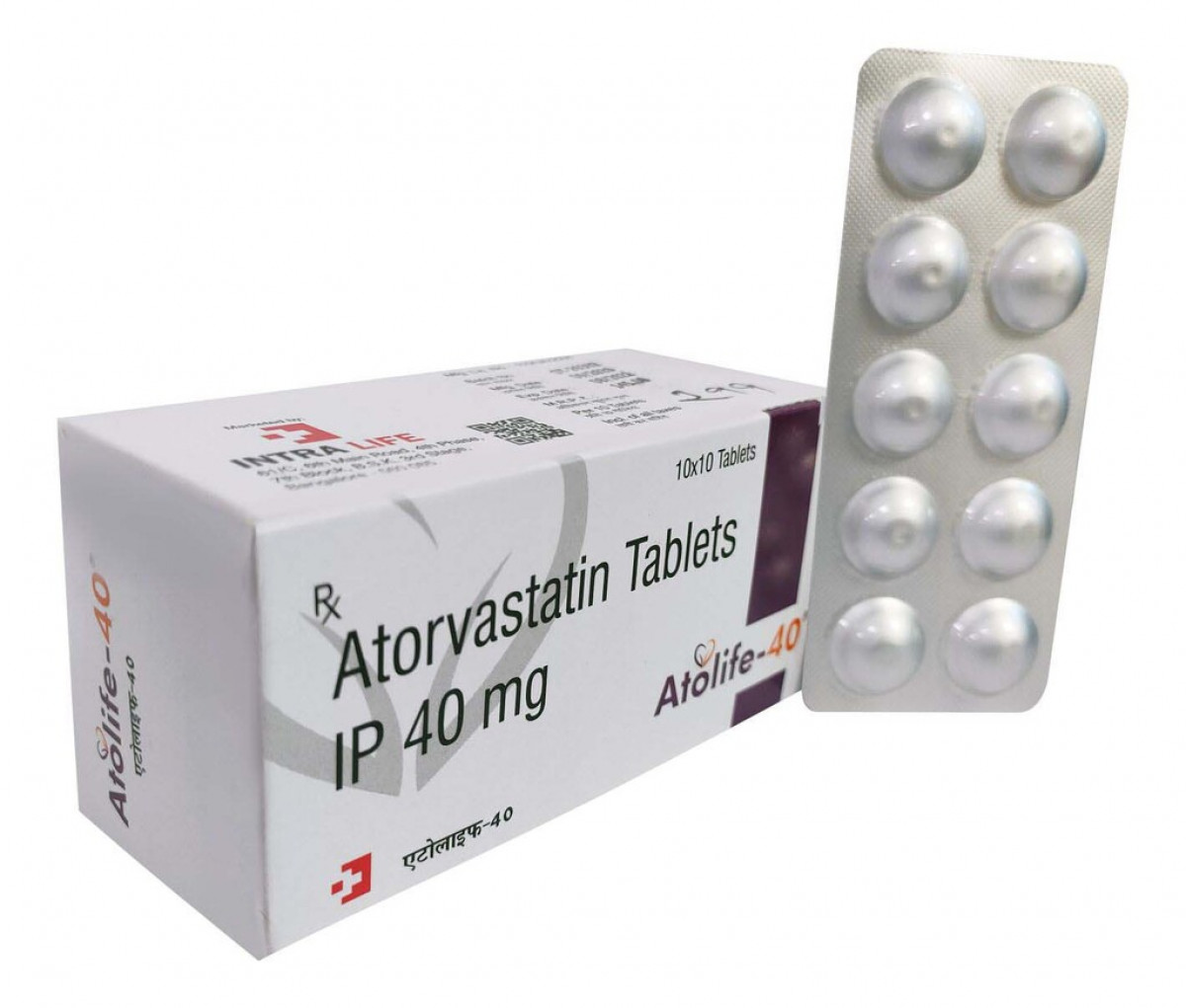 ATOLIFE 40 - Atorvastatin 40mg | Intralife Pharmaceuticals
