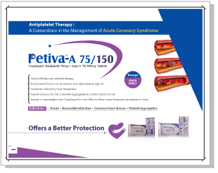 PETIVA-A 75 - Clopidogrel Bisulphate 75mg + Aspirin 75mg | Intralife Pharmaceuticals - thumbnail 2