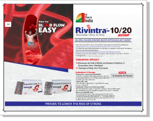 RIVINTRA-20 - Rivaroxaban 20mg | Intralife Pharmaceuticals - thumbnail 2