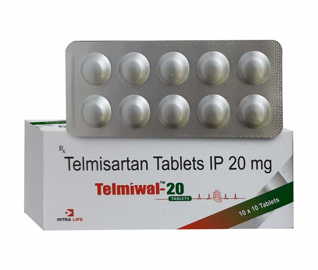 TELMIWAL-20 - Telmisartan 20mg | Intralife Pharmaceuticals