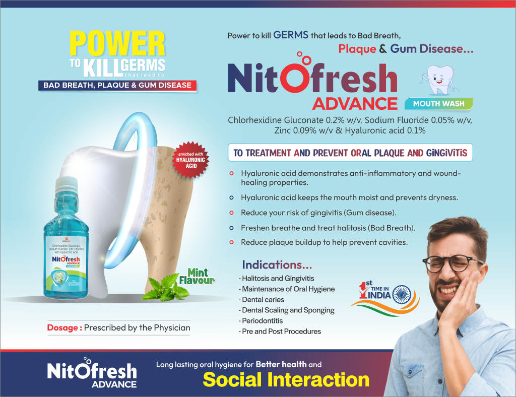 NITOFRESH ADVANCE MOUTH WASH - thumbnail 2