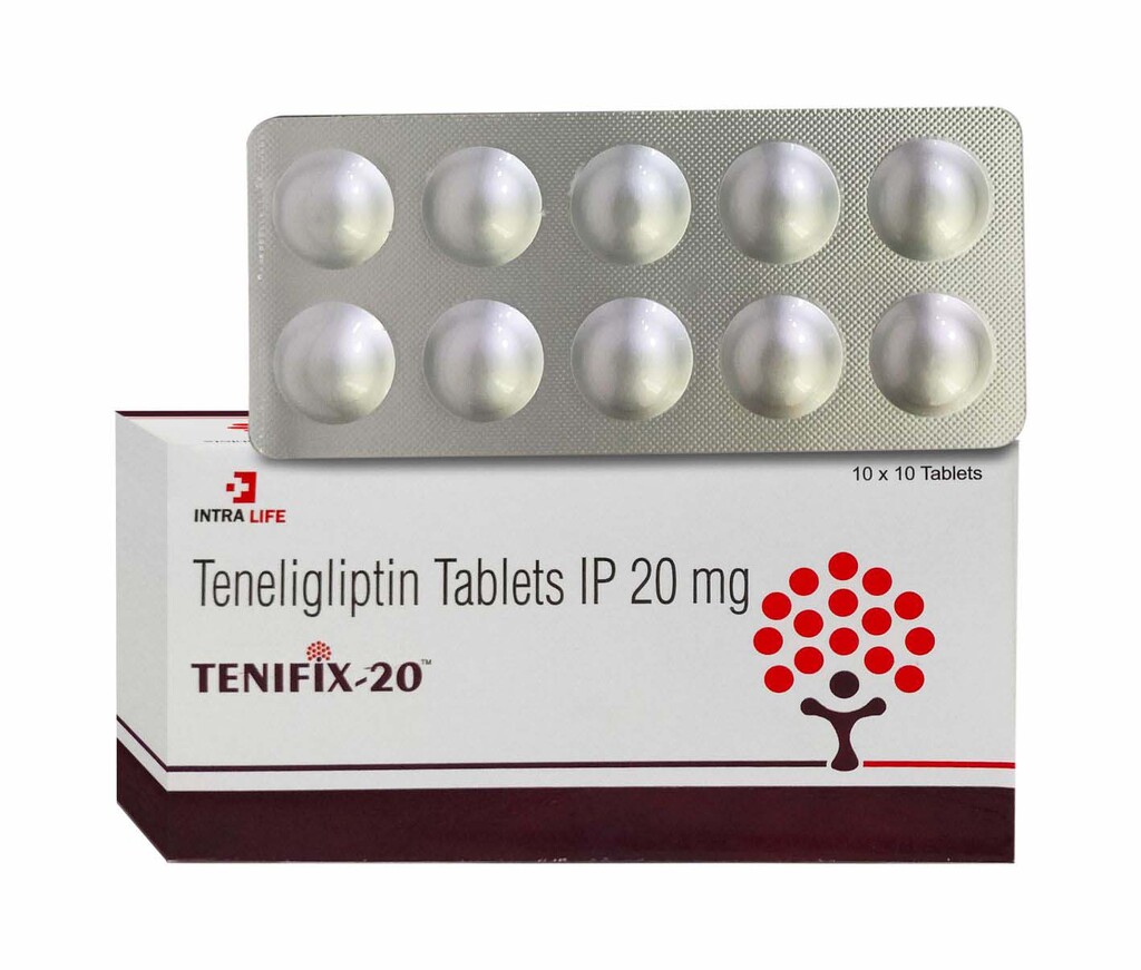 TENIFIX-20 - Teneligliptin 20mg | Intralife Pharmaceuticals