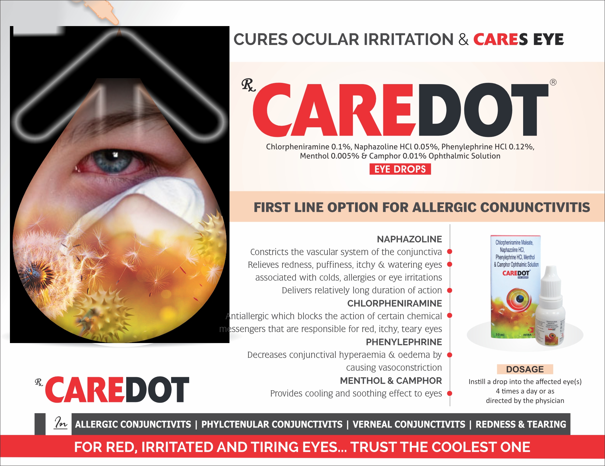 CAREDOT - Paracetamol 125mg + Phenylephrine HCI 2.5mg Chlorpheniramine 1mg | Intralife Pharmaceuticals - thumbnail 2