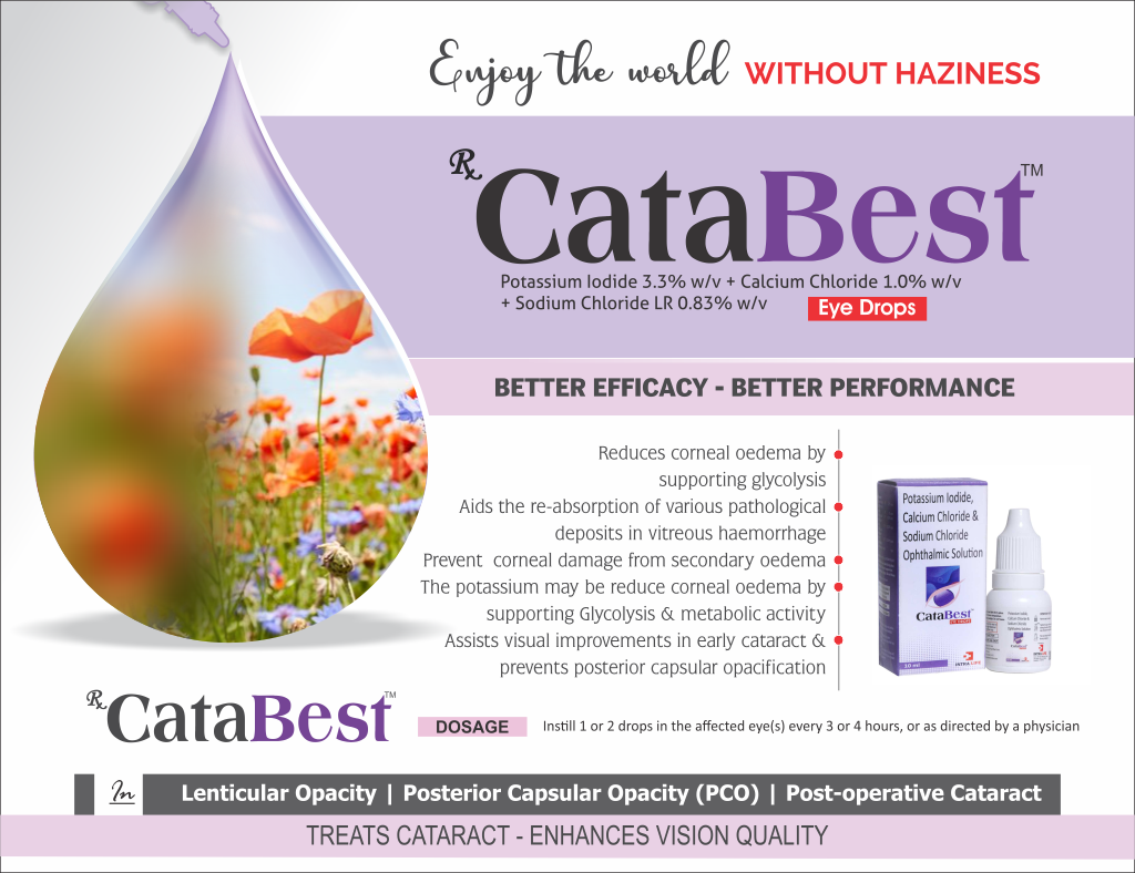 CATABEST - Potassium Iodide 3.3% w/v + Calcium Chloride 1.0% w/v + Sodium Chloride LR 0.83% w/v | Intralife Pharmaceuticals - thumbnail 2
