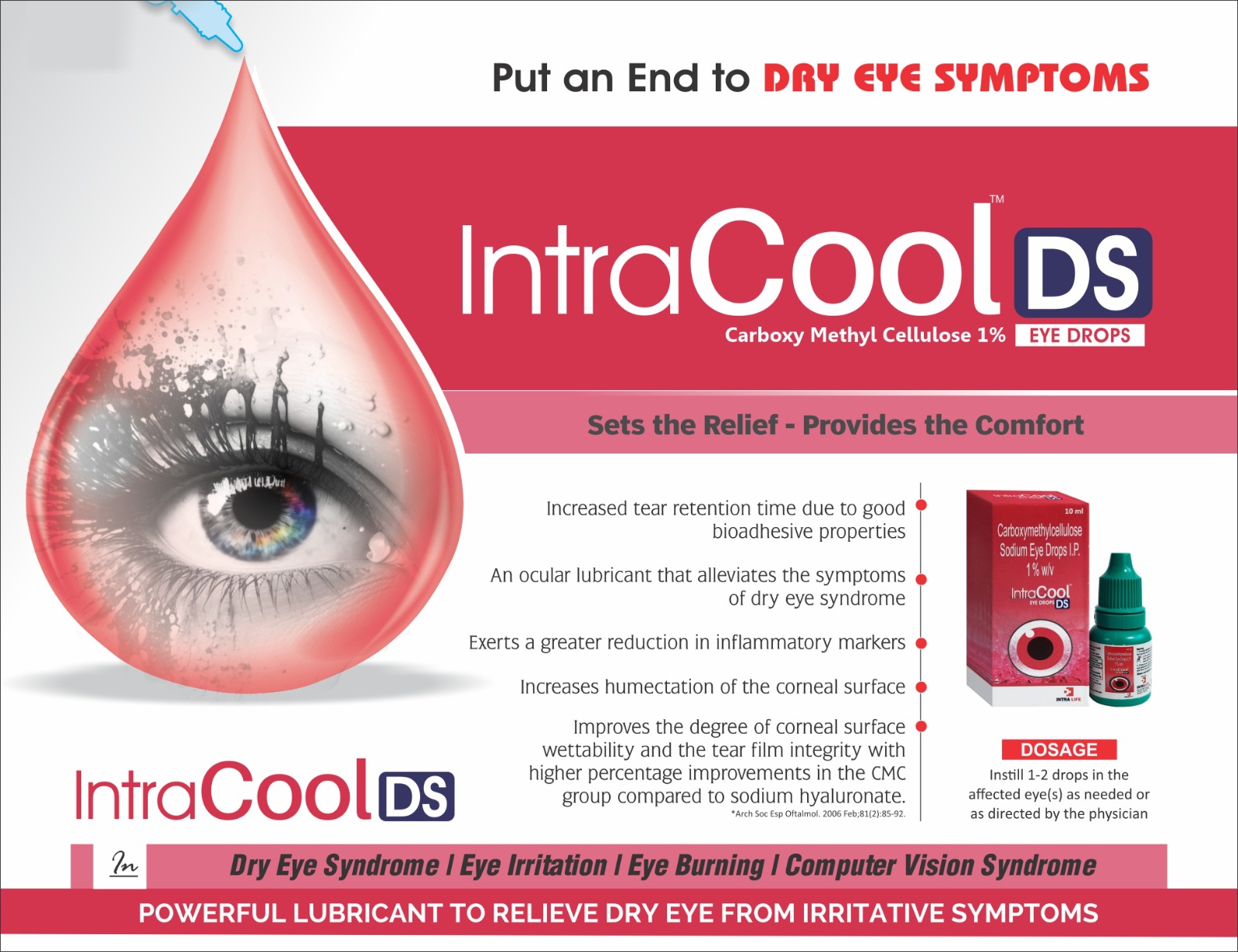 INTRACOOL-DS - Carboxy Methyl Cellulose 1% | Intralife Pharmaceuticals - thumbnail 2