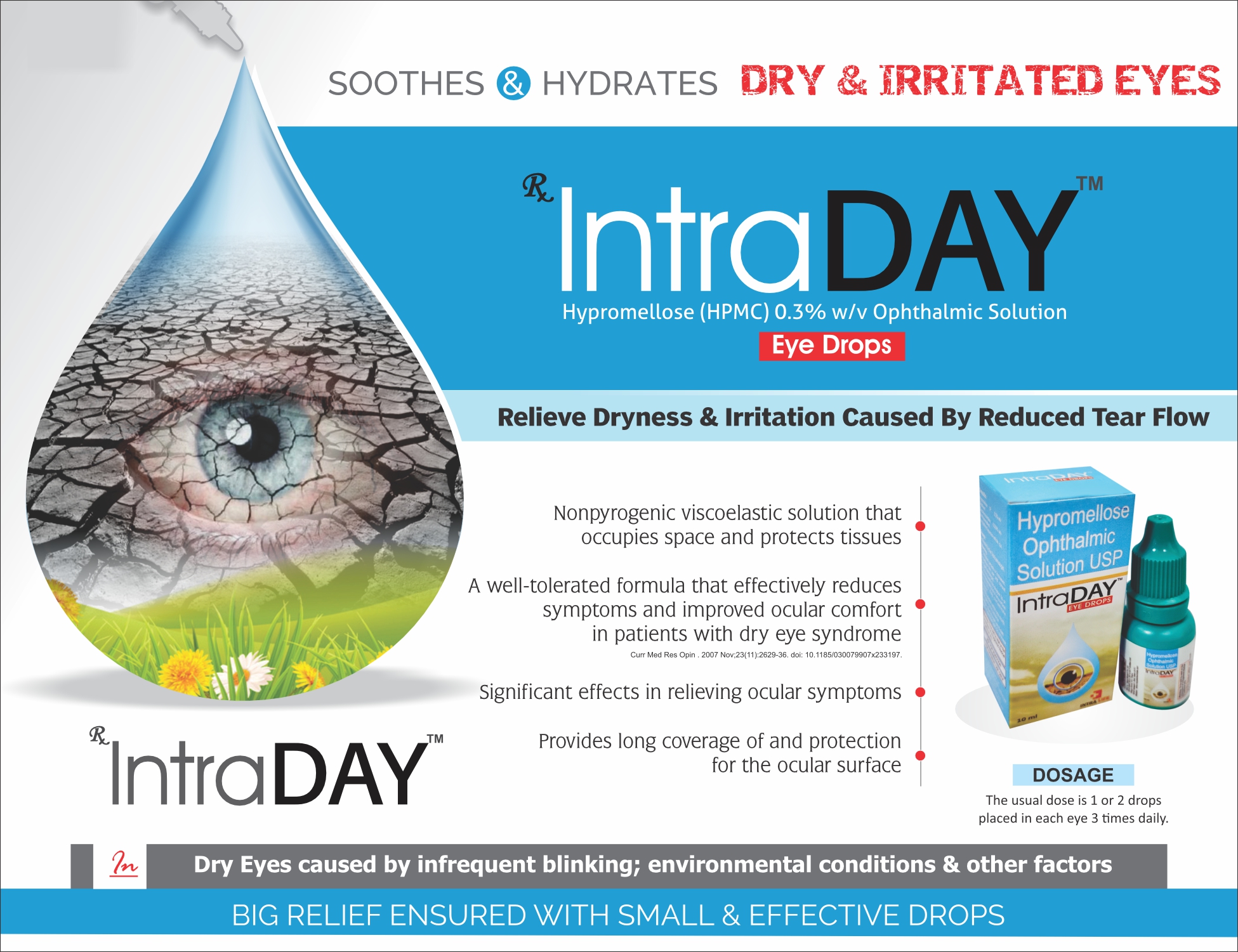 INTRADAY - Hypromellose (HPMC) 0.3% w/v Ophthalmic Solution | Intralife Pharmaceuticals - thumbnail 2