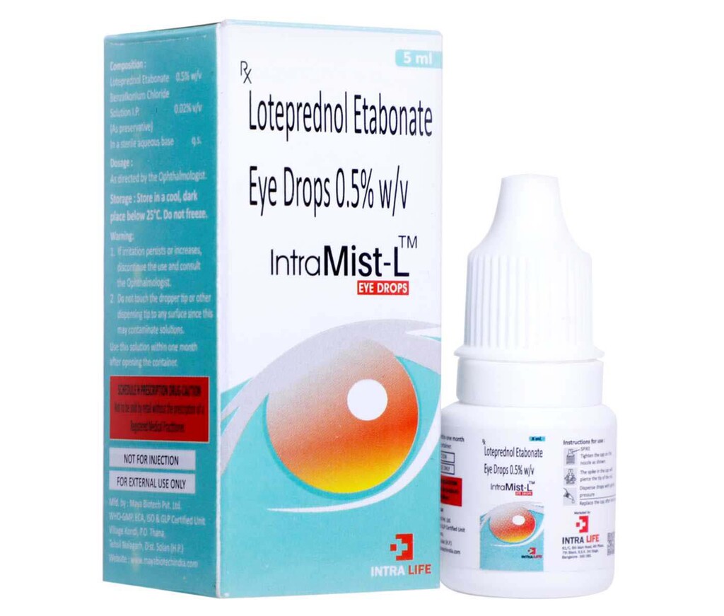 INTRAMIST-L - Loteprednol Etabonate 0.5% w/v Ophthalmic Solution | Intralife Pharmaceuticals