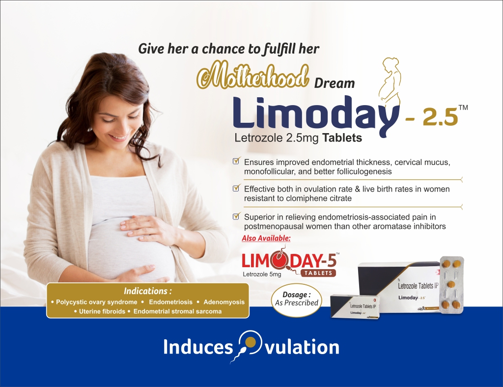 LIMODAY-2.5 - Letrozole 2.5mg | Intralife Pharmaceuticals - thumbnail 2