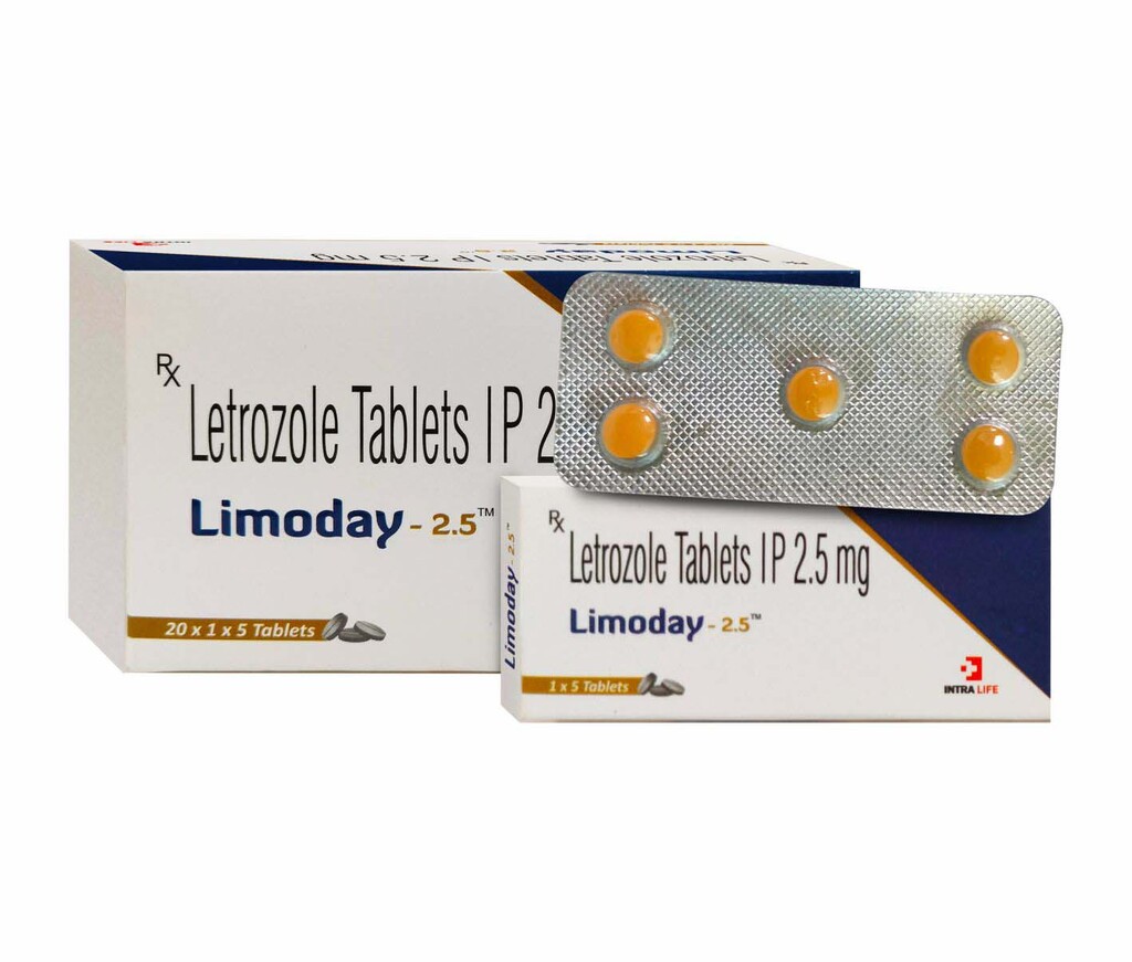 LIMODAY-2.5 - Letrozole 2.5mg | Intralife Pharmaceuticals