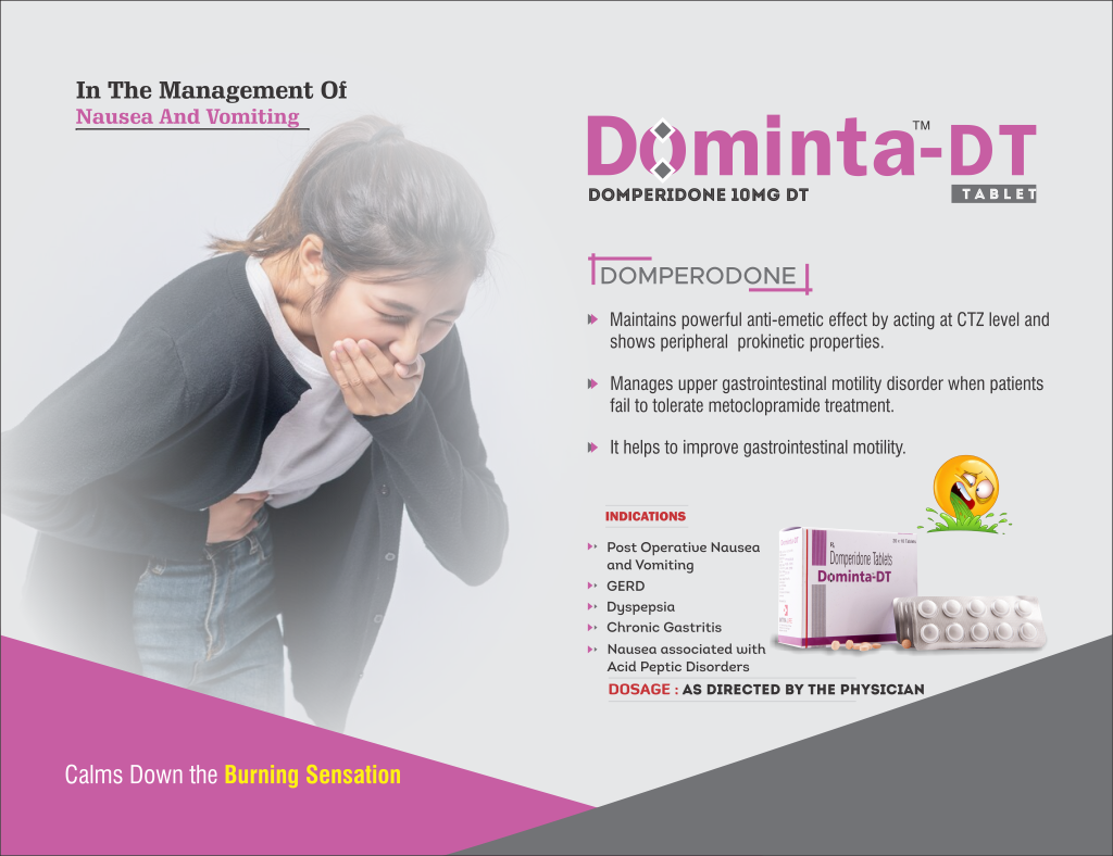 DOMINTA-DT - Domperidone 10mg DT | Intralife Pharmaceuticals - thumbnail 2