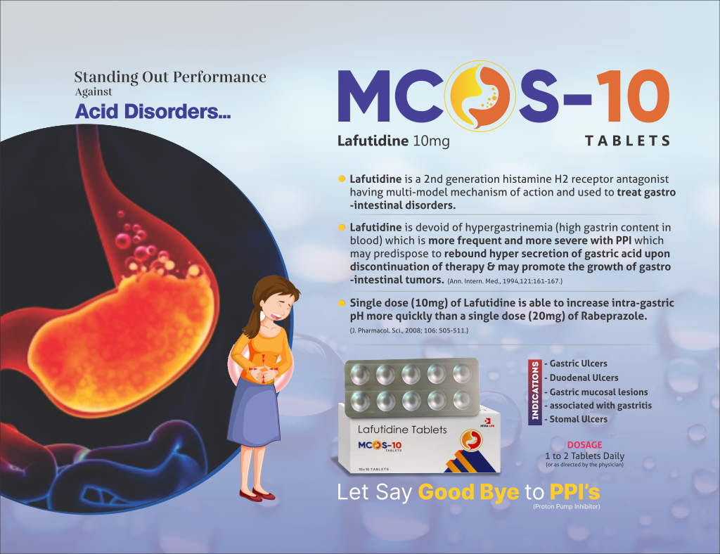 MCOS-10 - Lafutidine 10mg | Intralife Pharmaceuticals - thumbnail 2