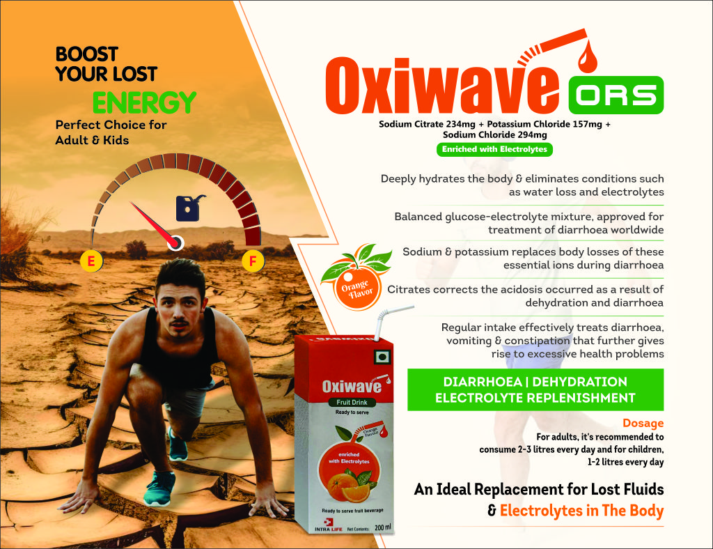 OXIWAVE-ORS - Sodium Citrate 234mg + Potassium Chloride 157mg + Sodium Chloride 294mg | Intralife Pharmaceuticals - thumbnail 2