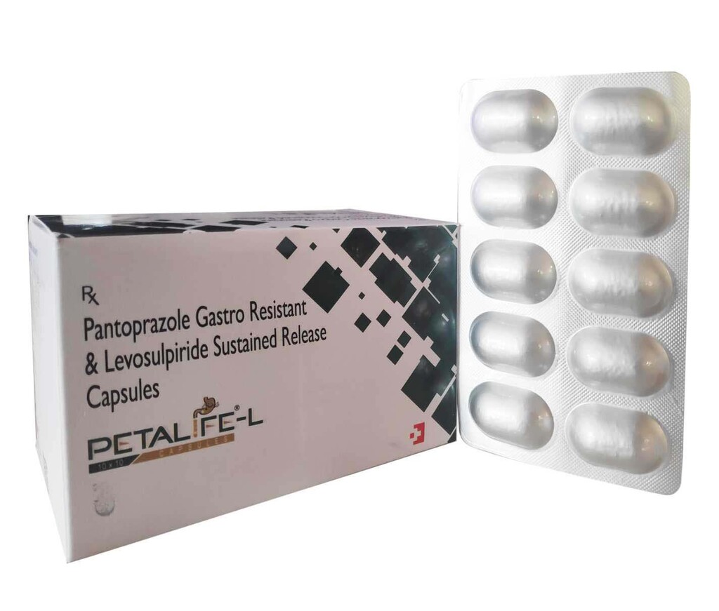 PETALIFE-L - Pantoprazole 40mg + Levosulpiride 75mg (SR) | Intralife Pharmaceuticals