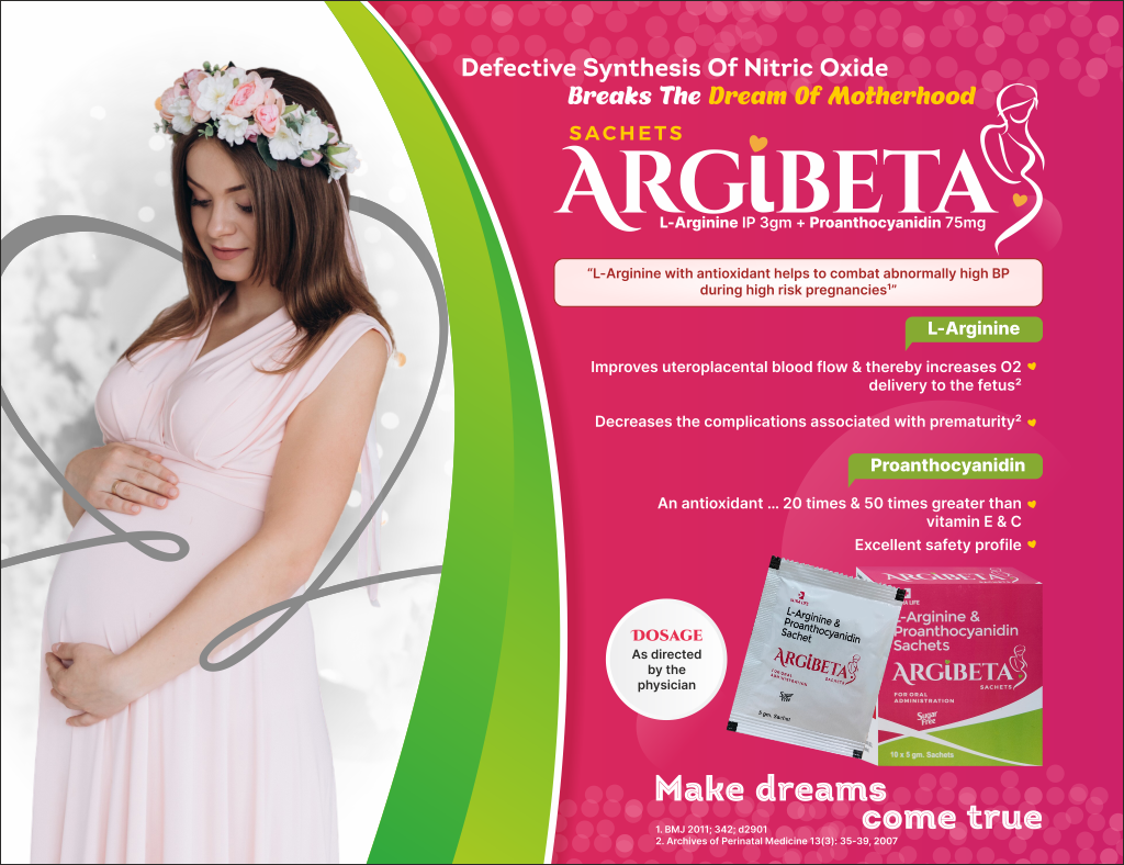 ARGIBETA SACHETS - L-Arginine IP 3gm + Proanthocyanidin 75mg | Intralife Pharmaceuticals - thumbnail 2