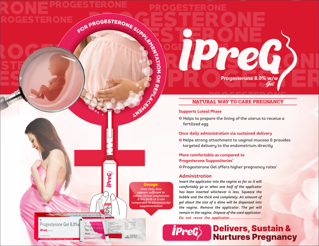 IPREG Gel - Progesterone Gel 8.0% w/w | Intralife Pharmaceuticals - thumbnail 2