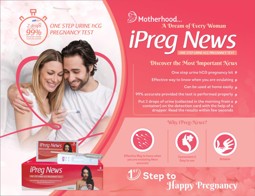 IPREG NEWS KIT - Pregnancy Test Kit | Intralife Pharmaceuticals - thumbnail 2