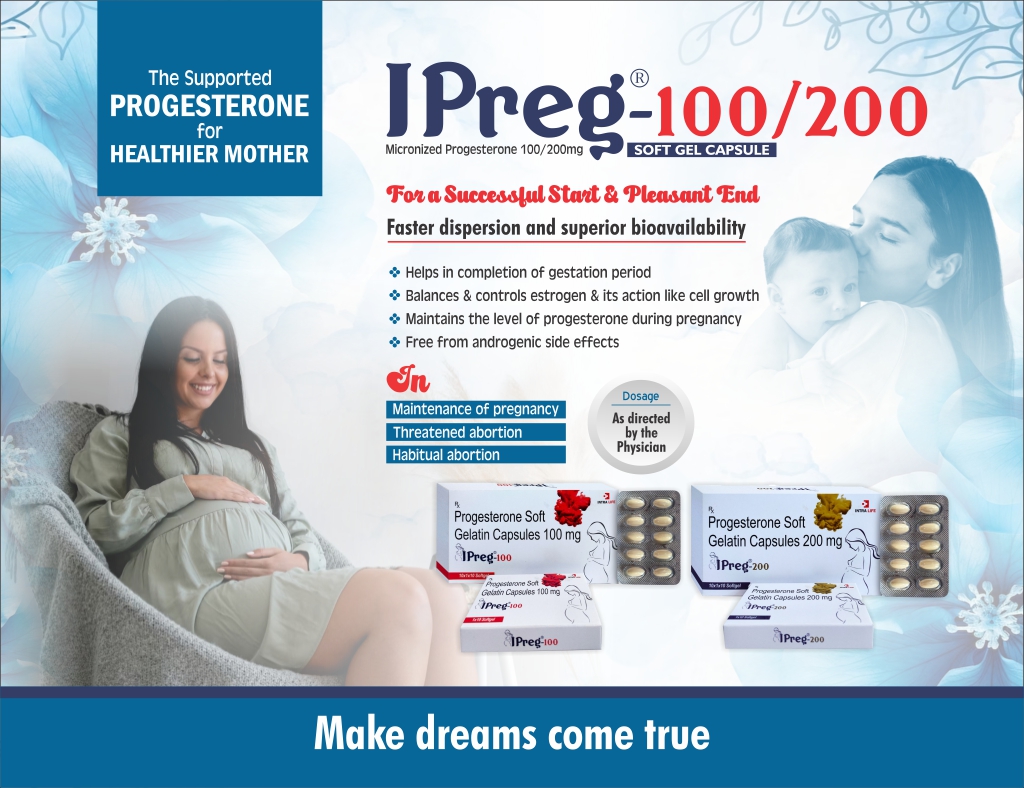 IPREG-200 - Micronized Progesterone 200mg | Intralife Pharmaceuticals - thumbnail 2