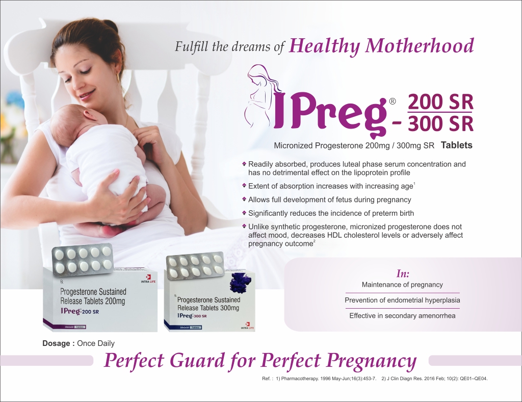 IPREG-300SR - Micronized Progesterone 300mg(SR) | Intralife Pharmaceuticals - thumbnail 2
