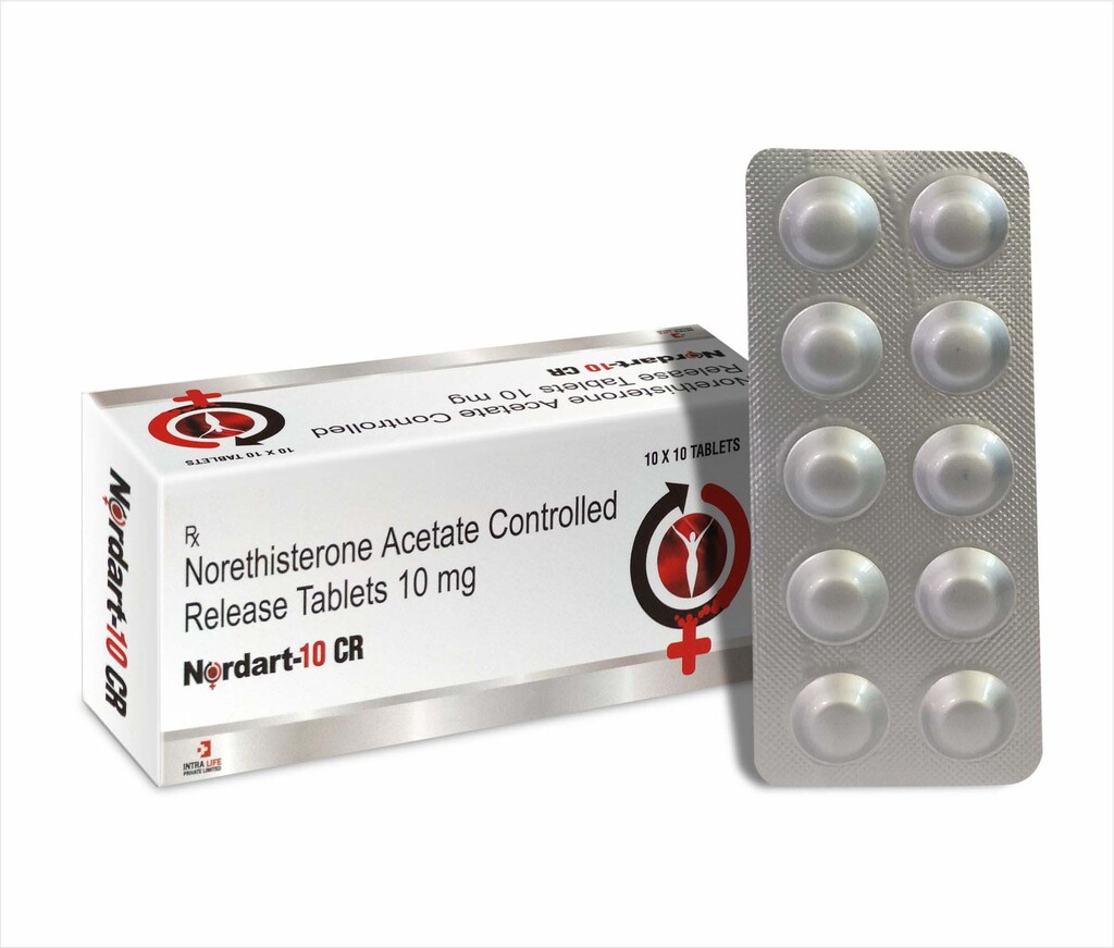 NORDART-10CR - Norethisterone 10mg (Controlled Release) | Intralife Pharmaceuticals - thumbnail 2
