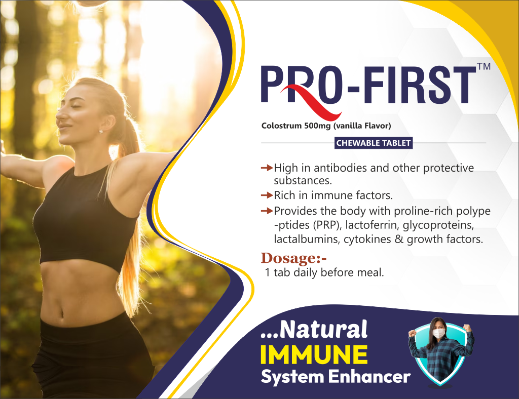 PRO-FIRST - Whole Milk Cow Colostrum Powder 500 mg (Total Immunoglobulin: 150 mg) | Intralife Pharmaceuticals - thumbnail 2