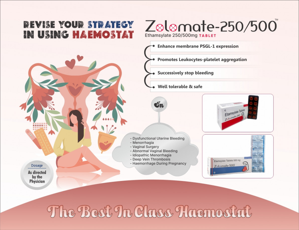 ZOLAMATE-500 - Ethamsylate 500mg | Intralife Pharmaceuticals - thumbnail 2