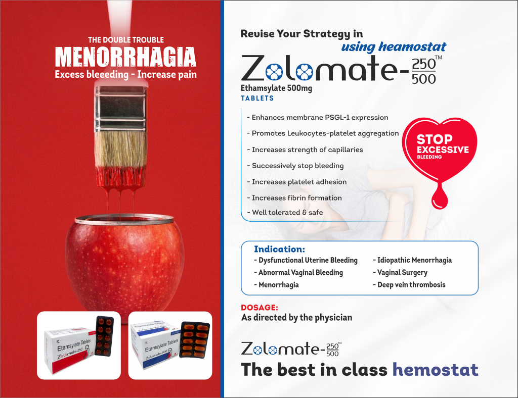 ZOLOMATE-250 - Ethamsylate 250mg | Intralife Pharmaceuticals - thumbnail 2