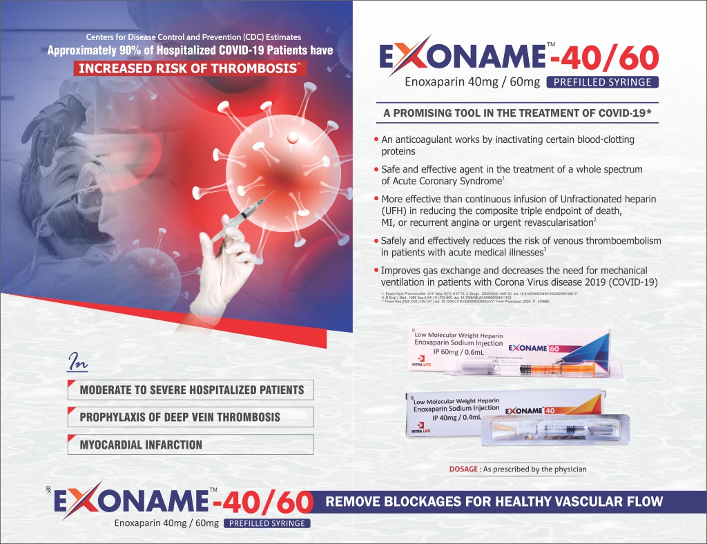EXONAME-40 - Enoxaparin 40mg | Intralife Pharmaceuticals - thumbnail 2