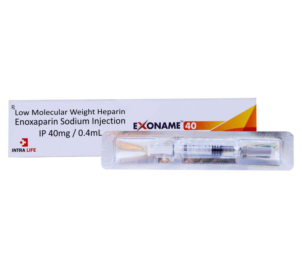 EXONAME-40 - Enoxaparin 40mg | Intralife Pharmaceuticals