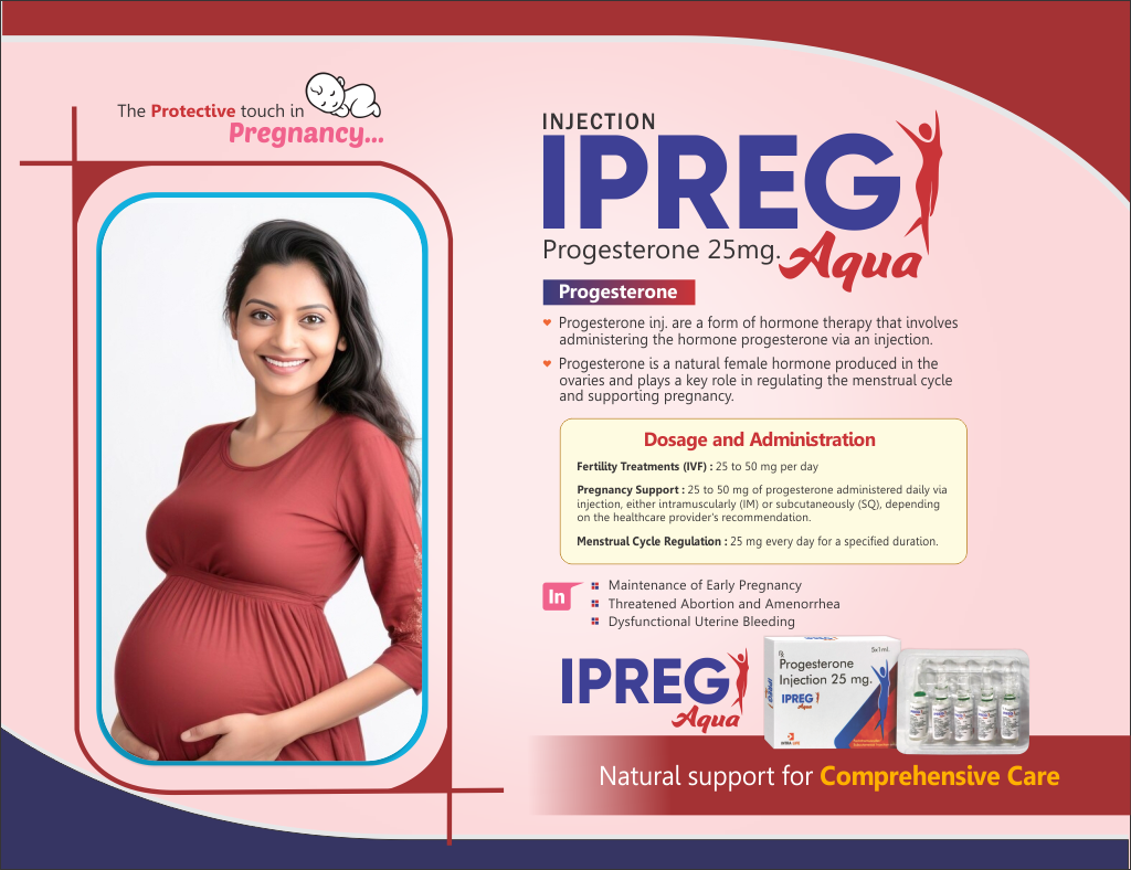 IPREG AQUA - Progesterone 25mg | Intralife Pharmaceuticals - thumbnail 2