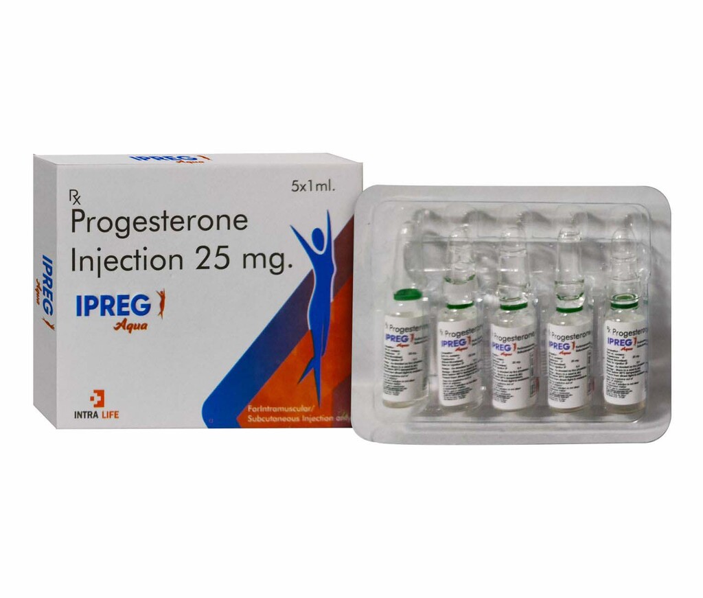 IPREG AQUA - Progesterone 25mg | Intralife Pharmaceuticals