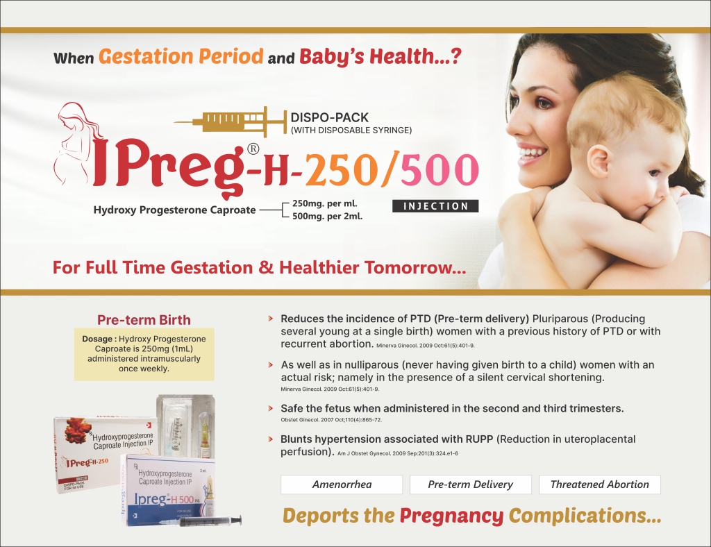 IPREG-H-250 - Hydroxyprogesterone 250mg | Intralife Pharmaceuticals - thumbnail 2