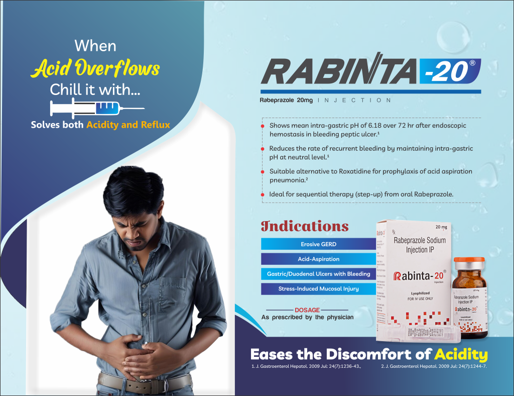 RABINTA-20 - Rabeprazole 20mg | Intralife Pharmaceuticals - thumbnail 2