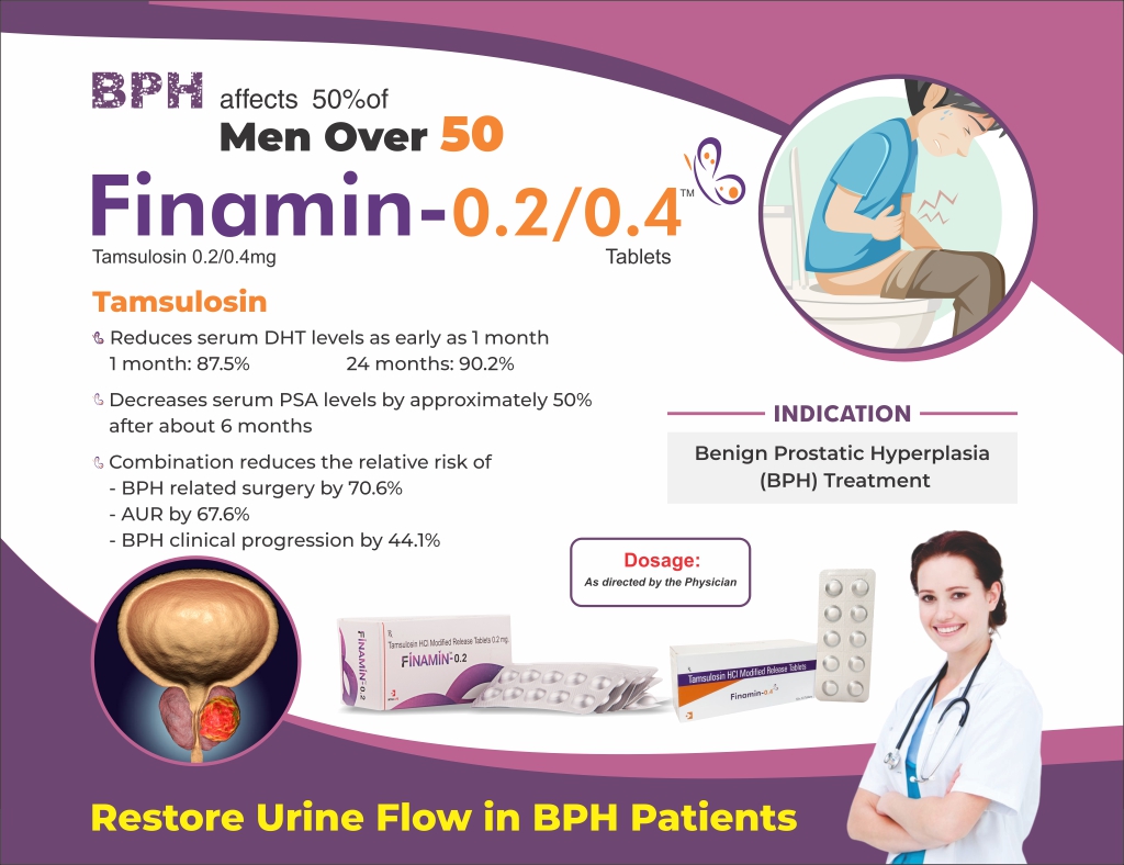 FINAMIN 0.2 - Tamsulosin 0.2mg | Intralife Pharmaceuticals - thumbnail 2