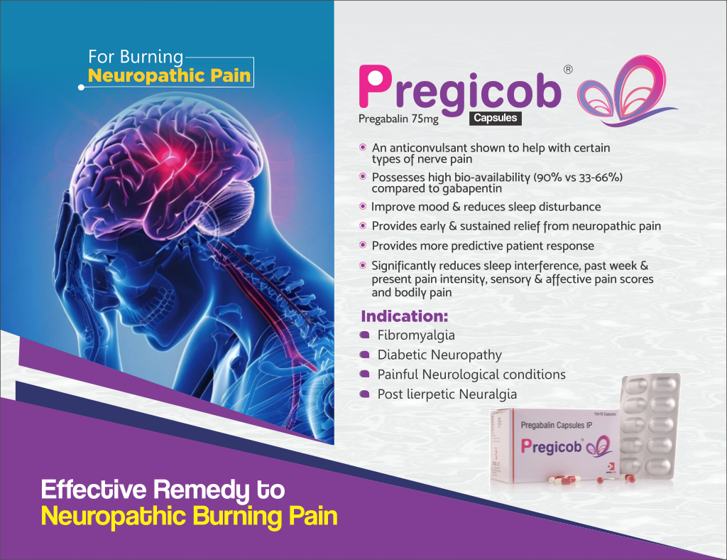 PREGICOB - Pregabalin 75mg | Intralife Pharmaceuticals - thumbnail 2