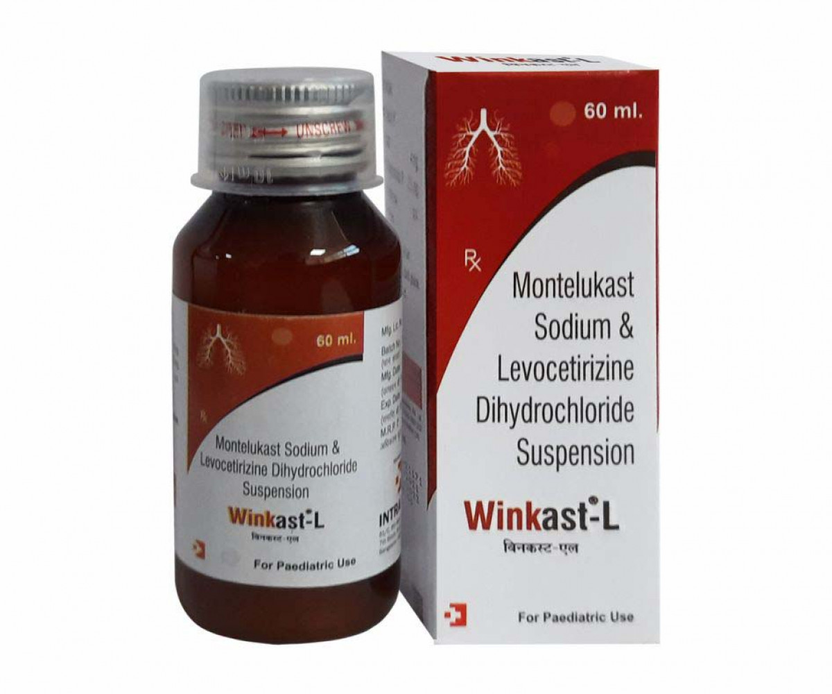 WINKAST-L - Montelukast 4mg + Levocetirizine 2.5mg | Intralife Pharmaceuticals