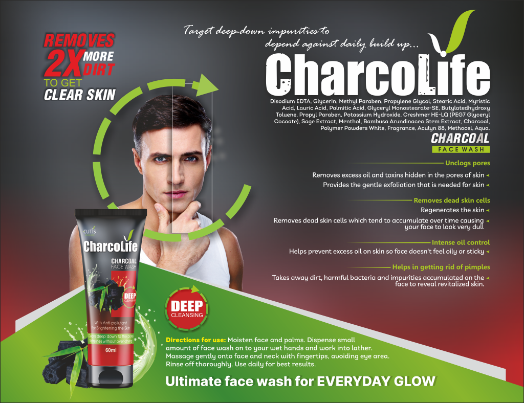 CHARCOLIFE - Disodium EDTA, Glycerin, Methyl Paraben, Propylene Glycol, Stearic Acid, Myristic Acid, Lauric Acid, Palmitic Acid, Glyceryl Monostearate-SE, Butylatedhydroxy Toluene, Propyl Paraben, Potassium Hydroxide, Creshmer HE-LQ (PEG7 Glyceryl Cocoate), Sage Extract, Menthol, Bambusa Arundinacea Stem Extract, Charcoal, Polymer Powders White, Fragrance, Aculyn 88, Methocel, Aqua. | Intralife Pharmaceuticals - thumbnail 2