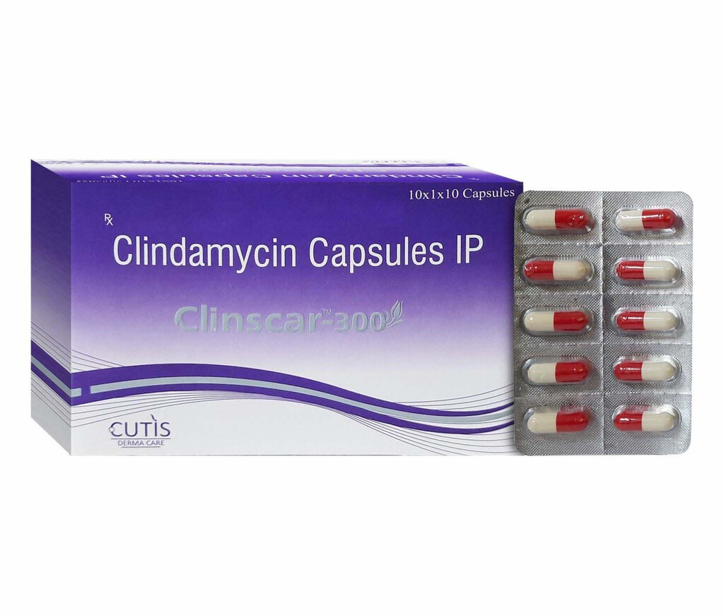 CLINSCAR-300 Capsule - Clindamycin 300mg | Intralife Pharmaceuticals