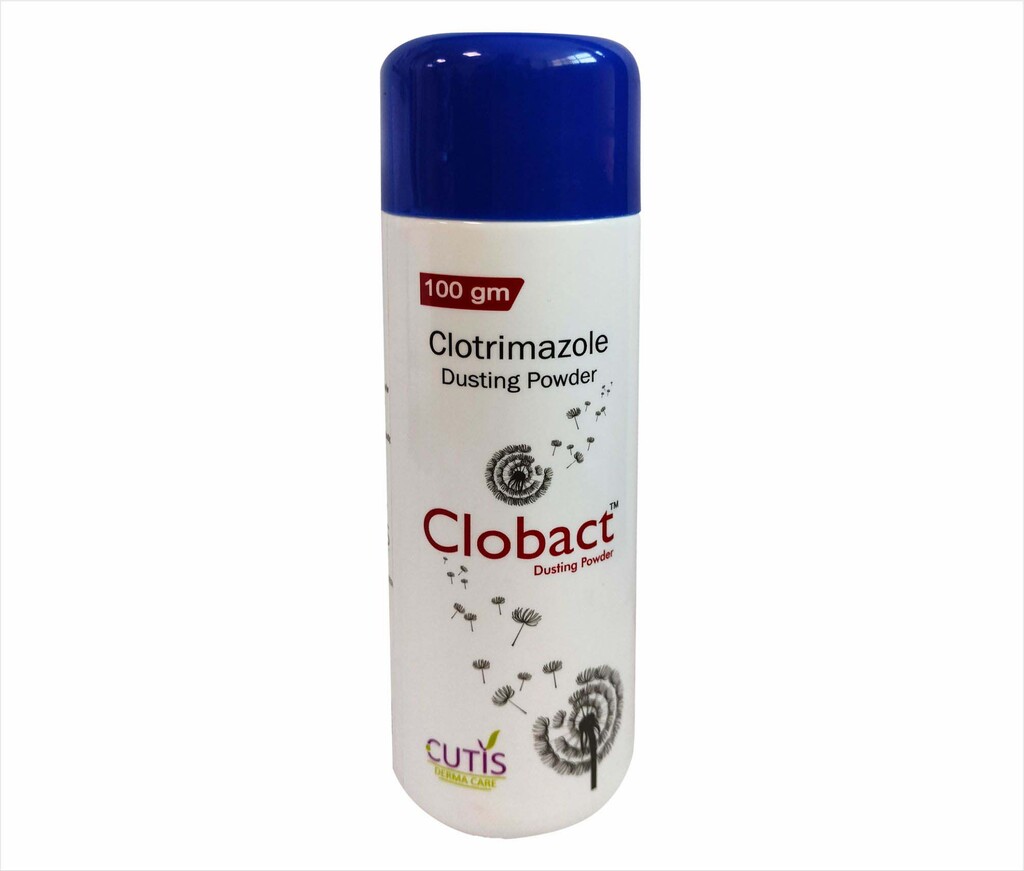 CLOBACT Powder - Clotrimazole 1% w/w (Dusting Powder) | Intralife Pharmaceuticals