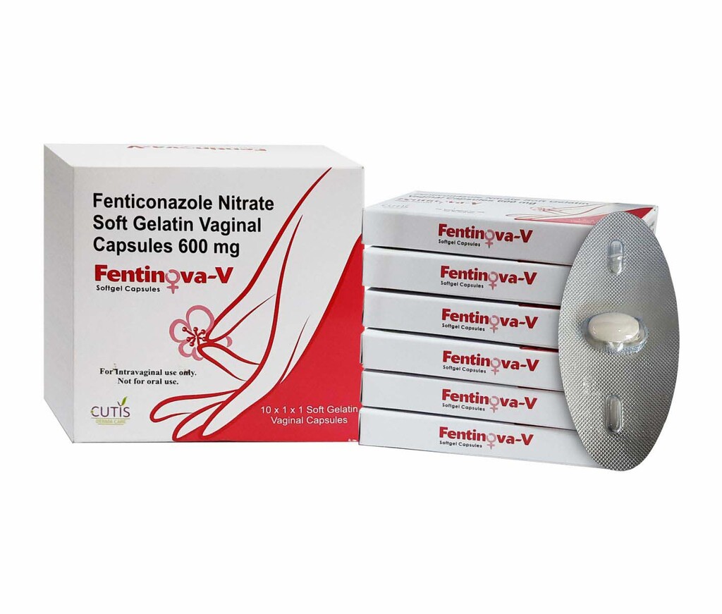 FENTINOVA-V - Fenticonazole Nitrate 600mg Vaginal Capsules | Intralife Pharmaceuticals
