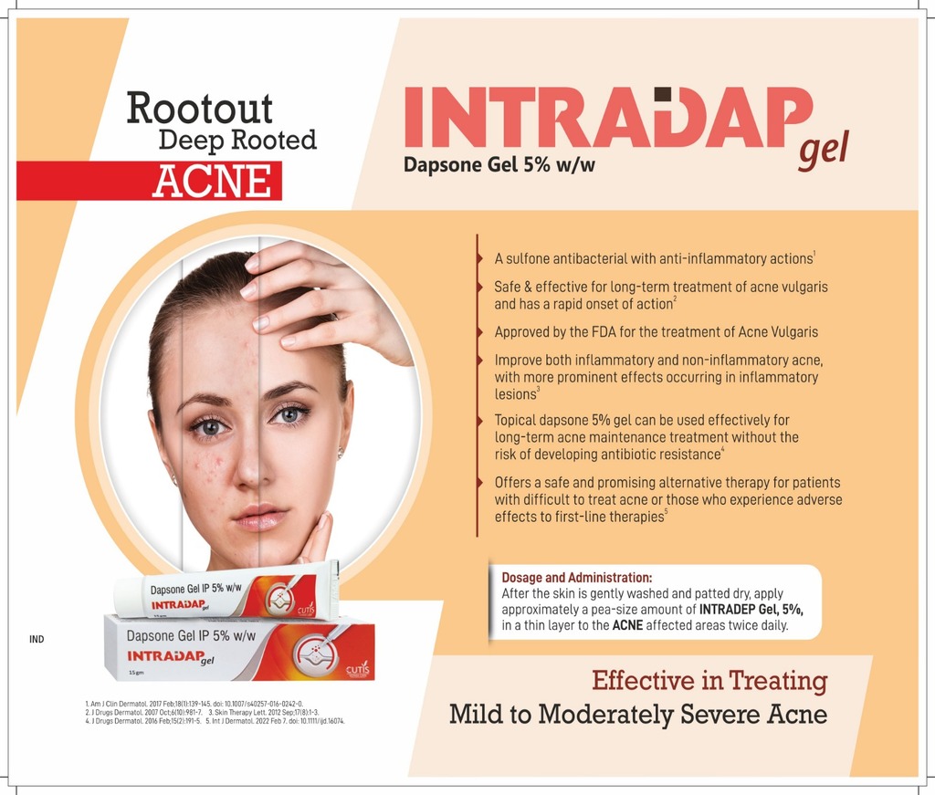 INTRADAP - Dapsone (5% w/w) | Intralife Pharmaceuticals - thumbnail 2