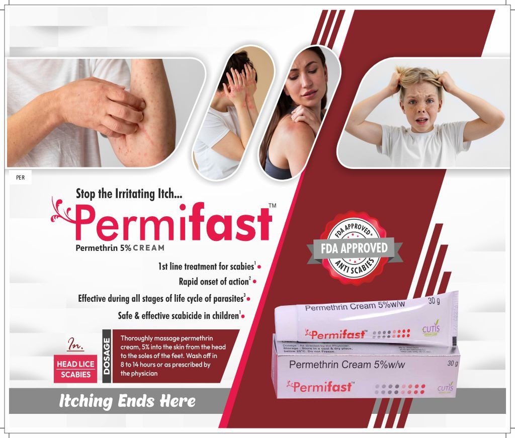 PERMIFAST Cream - Permethrin 5% | Intralife Pharmaceuticals - thumbnail 2