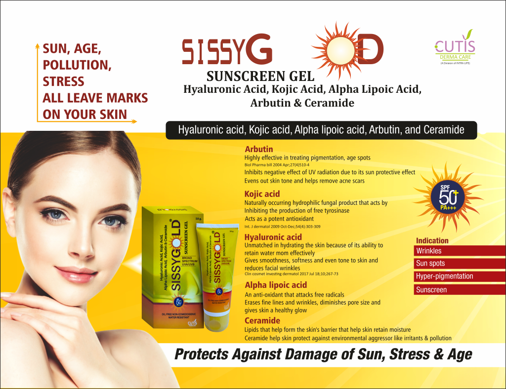 SISSY GOLD Sunscreen Gel - thumbnail 2